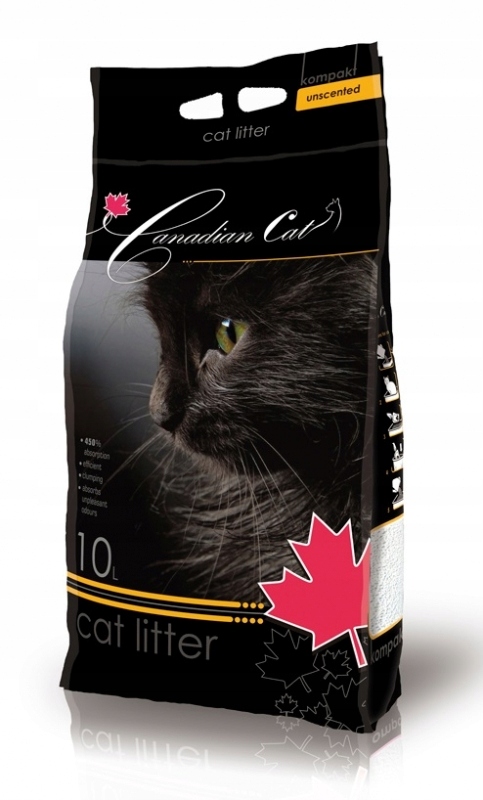 Levně 2X Benek Canadian Cat Unscented stelivo pro kočky 10 L