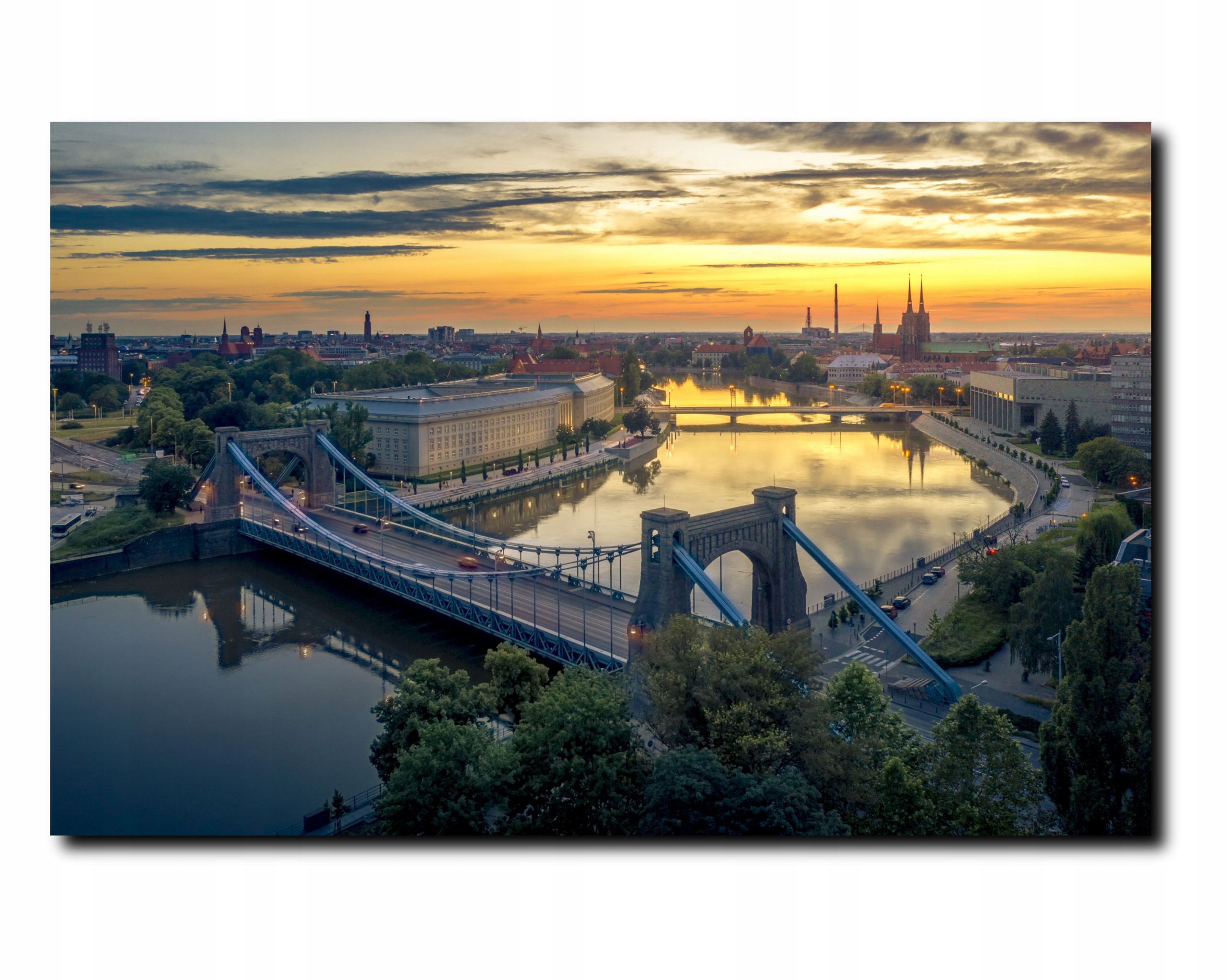 Wrocław obraz na płótnie do salonu 40x60