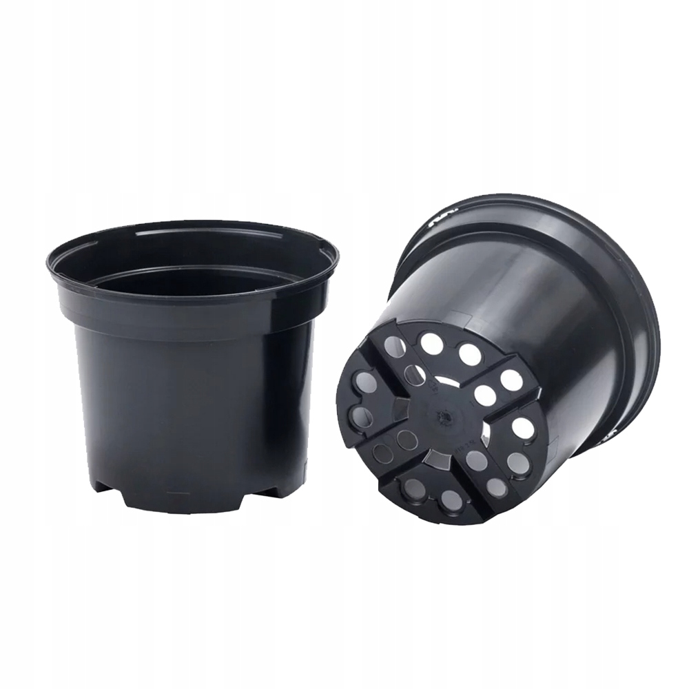 Doniczki produkcyjne czarne 18 cm 2,5l 100 sztuk
