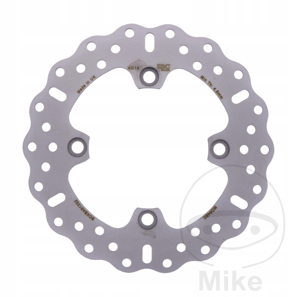 Zadný brzdový kotúč Ebc MD648C Contour