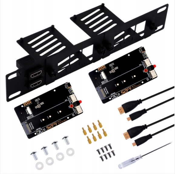 Obudowa DeskPi Rackmate 10 cali 1U do montażu w szafie