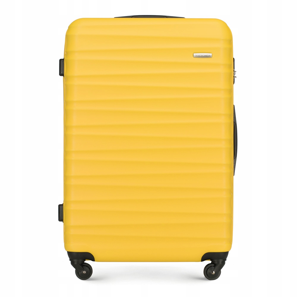 Walizka duża Wittchen Groove Line 56-3A-313-50 żółta