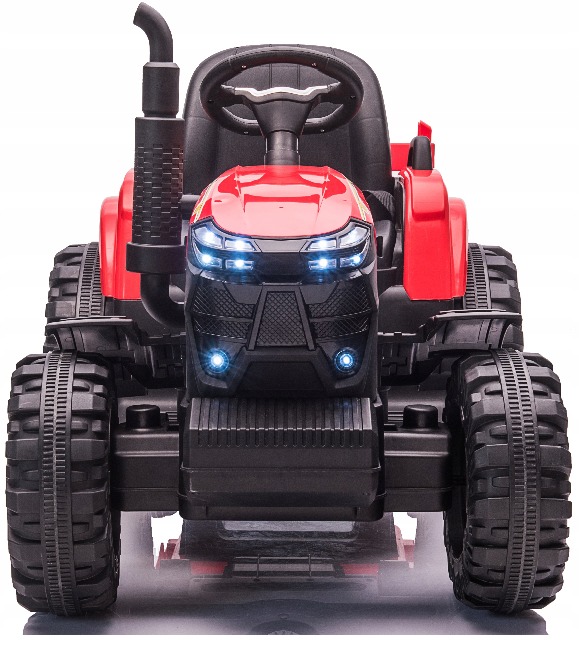 Traktor Z Przyczepą Na Akumulator 24V Skóra Miękkie Koła Eva Pilot 24V 400W