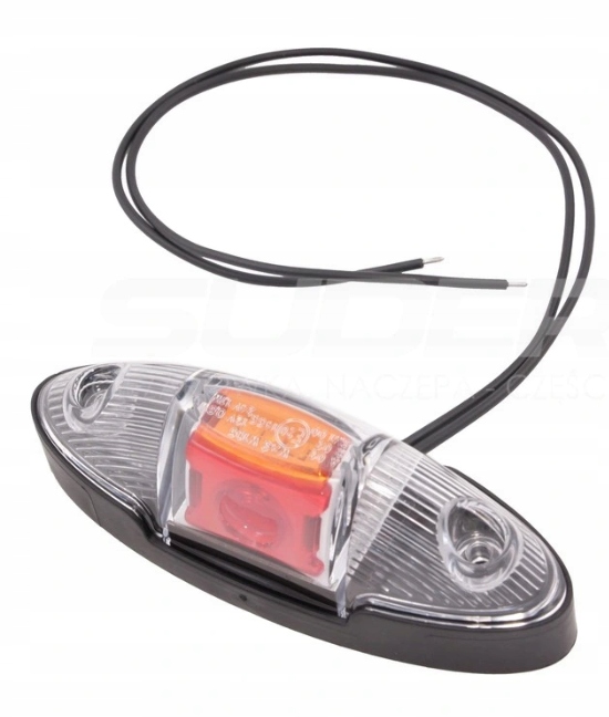 Lampa obrysowa boczna LED 12-24V W106 WAŚ TIR Producent części WAŚ