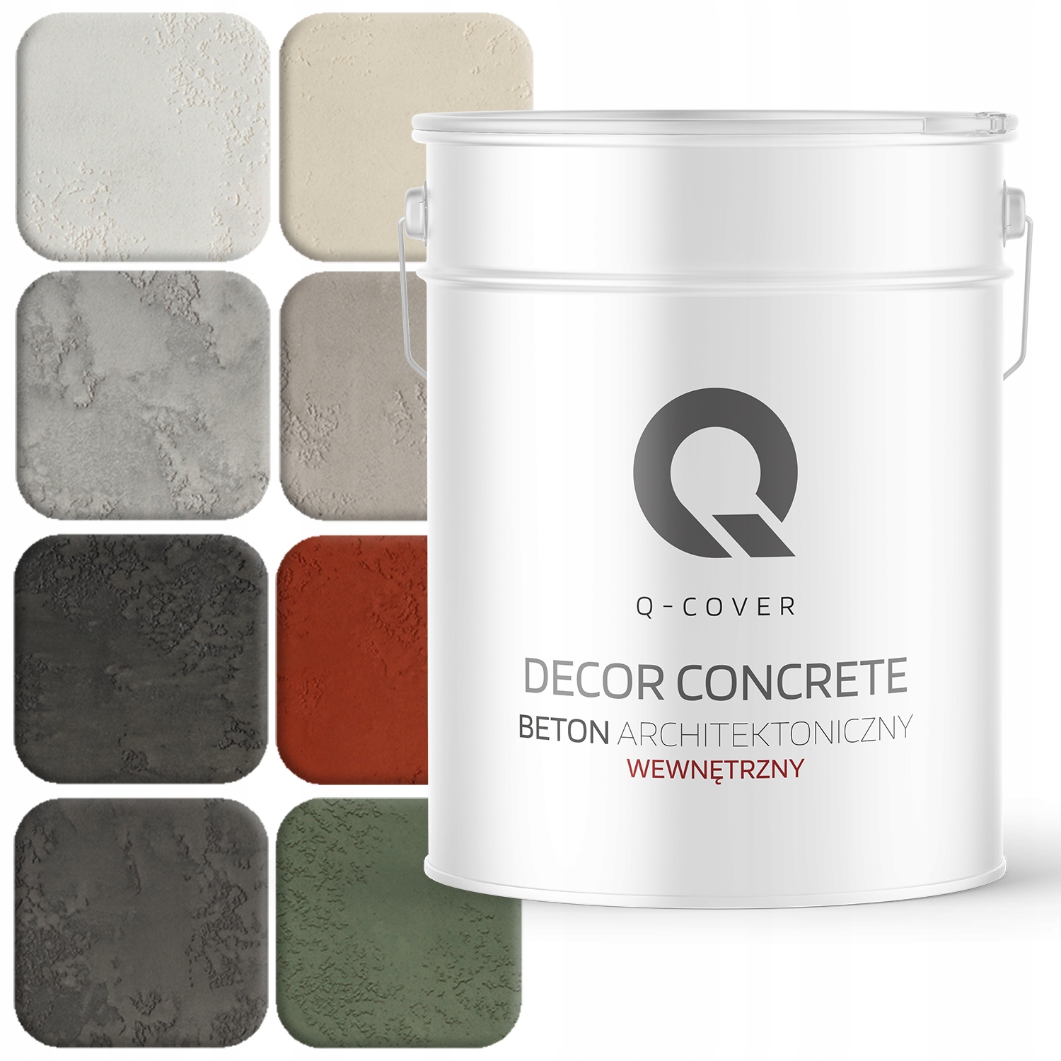 Vnitřní Architektonický Beton 15 kg 10 m2 Hotová Hmota 16 Barev Ozdobný
