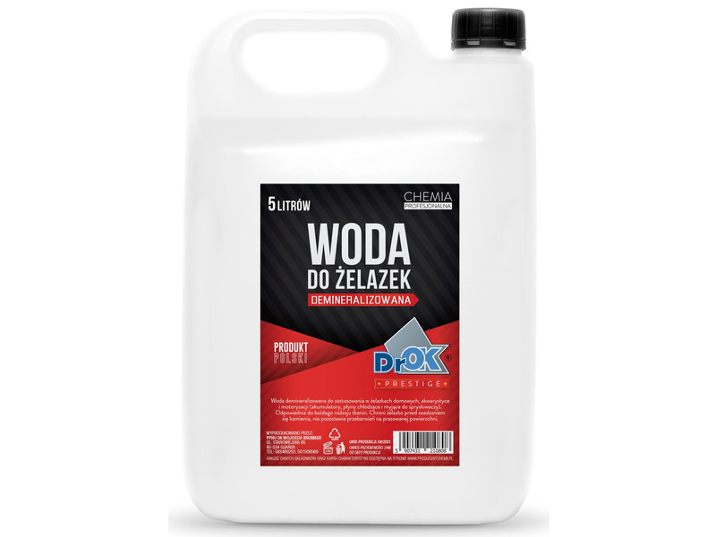 

Woda demineralizowana Dr Ok 5 l