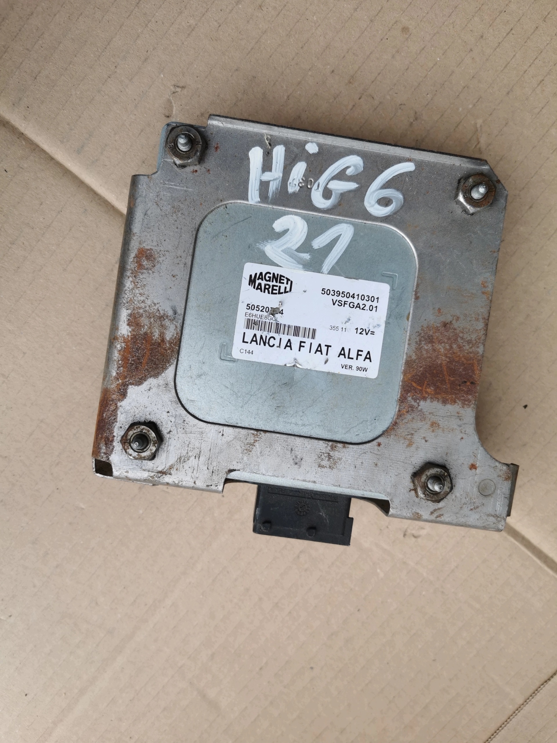 OPEL COMBO 1.6CDTI module unité de commande électronique uce moteur 503950410301 50520764 E6HUE8G0L