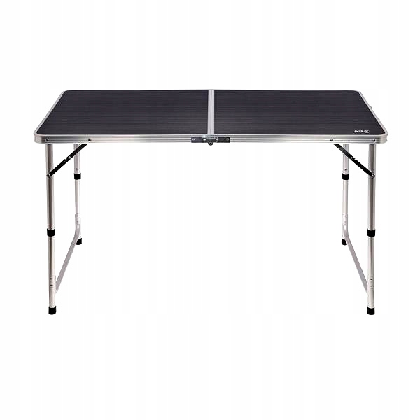 ZESTAW TURYSTYCZNY STÓŁ STOLIK SKŁADANY KEMPINGOWY 4 KRZESŁA SKŁADANE Kolor szary