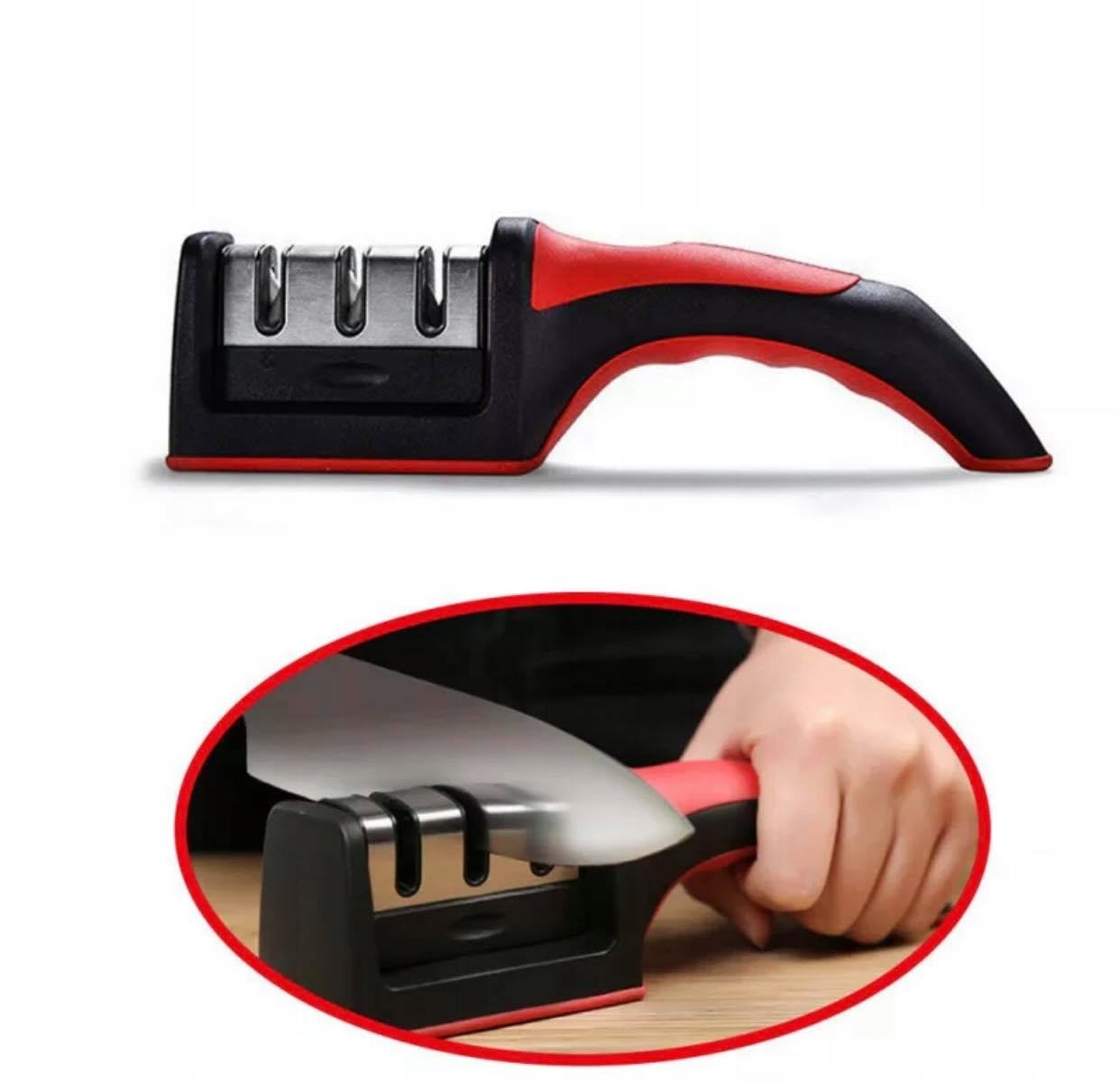 

Diamentowa Ostrzałka Do Noży Nożyczek 3W1 Nóż