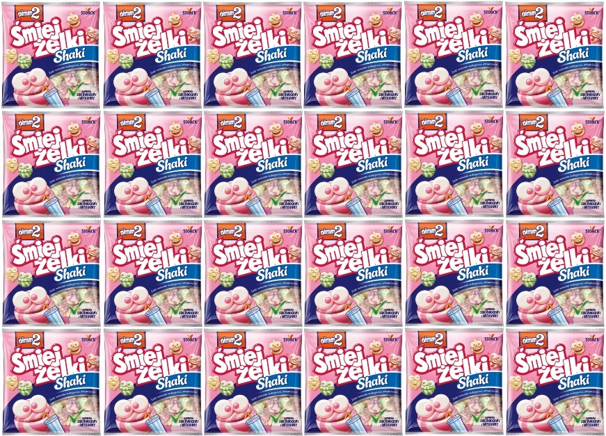 Levně 24 x 90 g NIMM2 Smetelky Shaki Karton