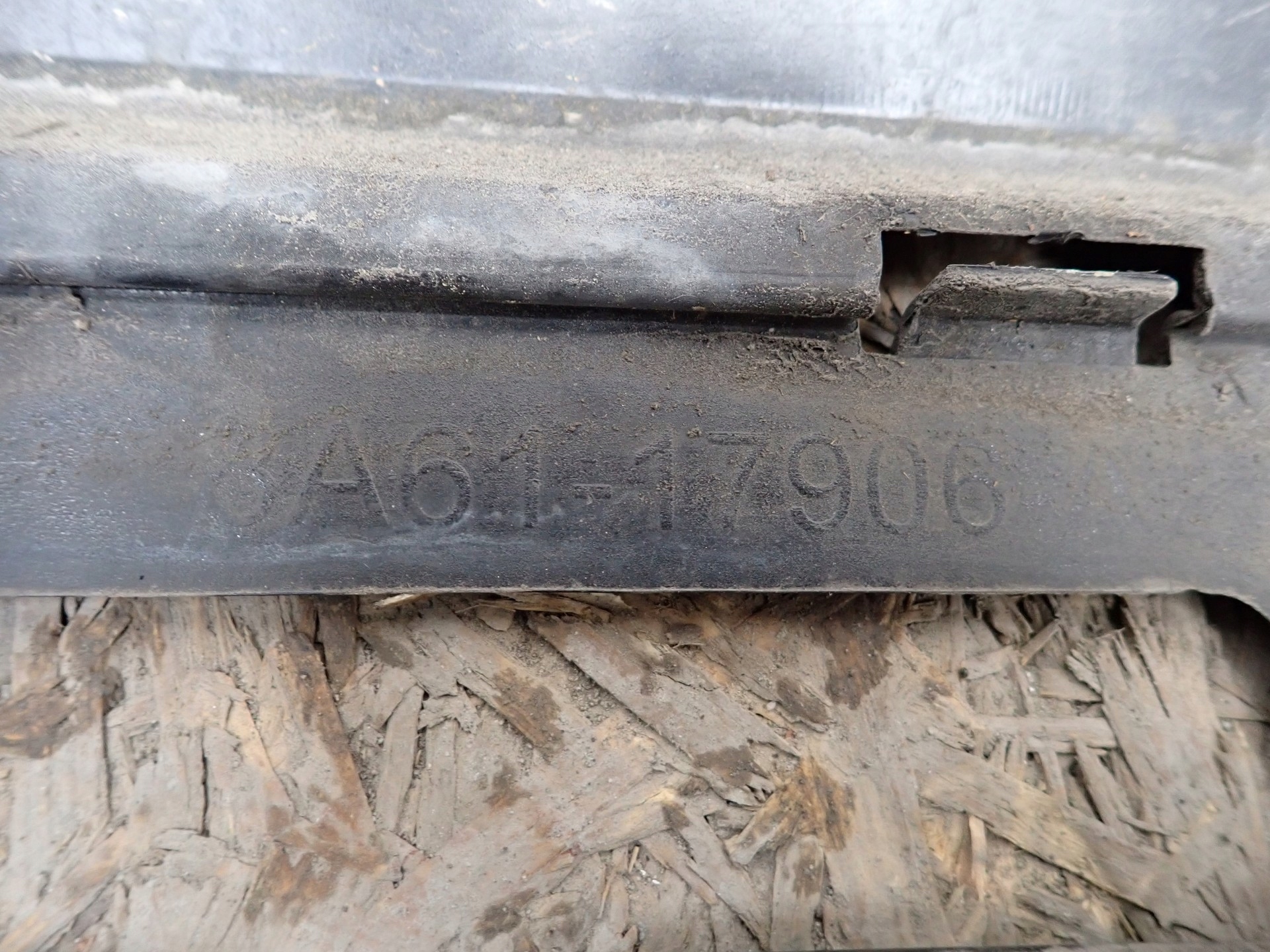 bumper rear part rear FORD FIESTA MK7 VII 2008-2017R