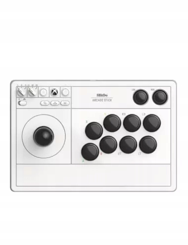 8BitDo Arcade Stick Xbox White Bezprzewodowy Joystick Usb 2.4GHz