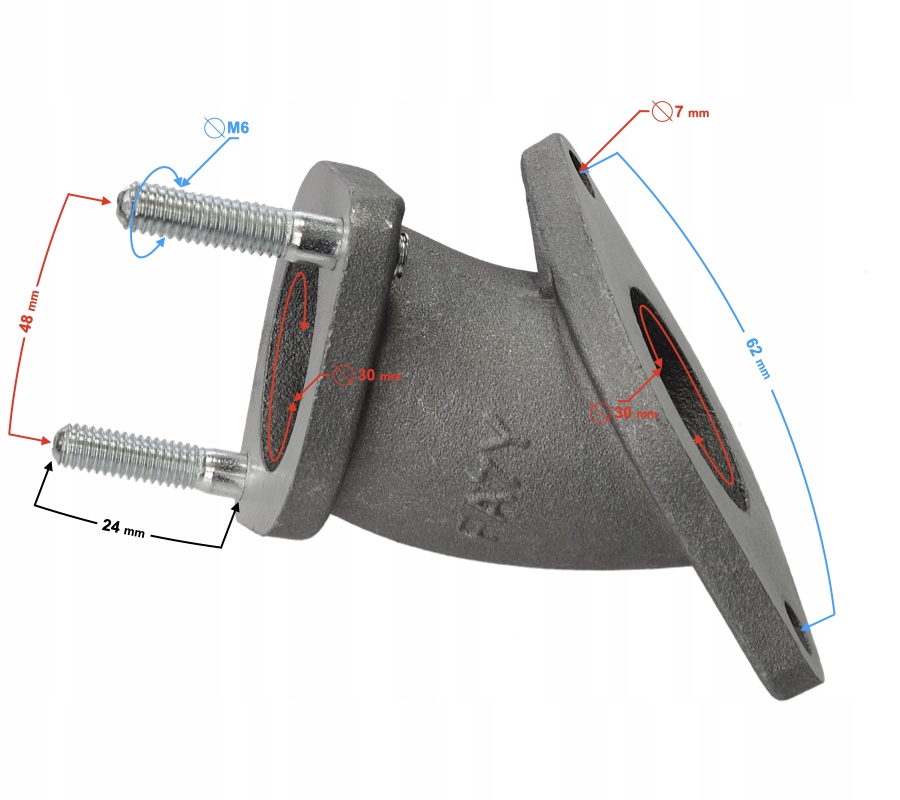 Króciec ssący DB250 MZK