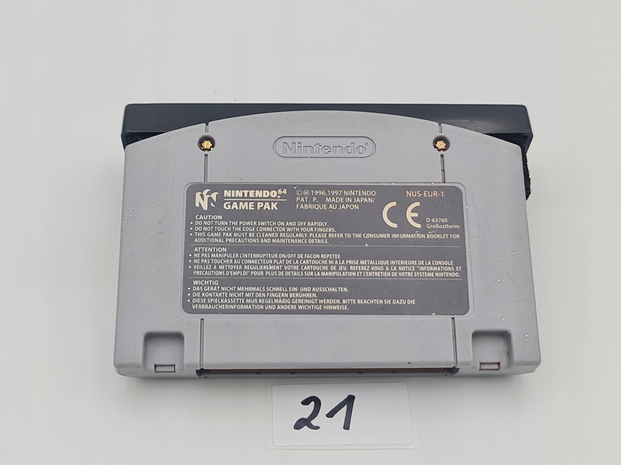 NINTENDO 64 SUPER MARIO 64 ORYGINAŁ Producent Nintendo