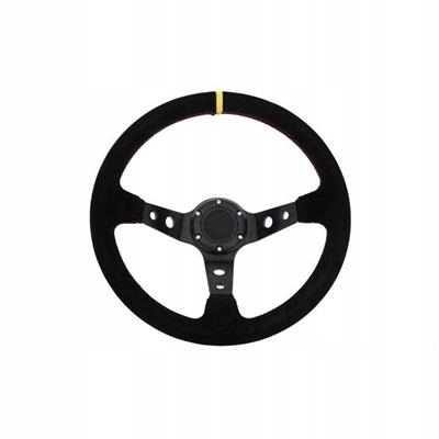 Športový volant Fi 350 mm semišový