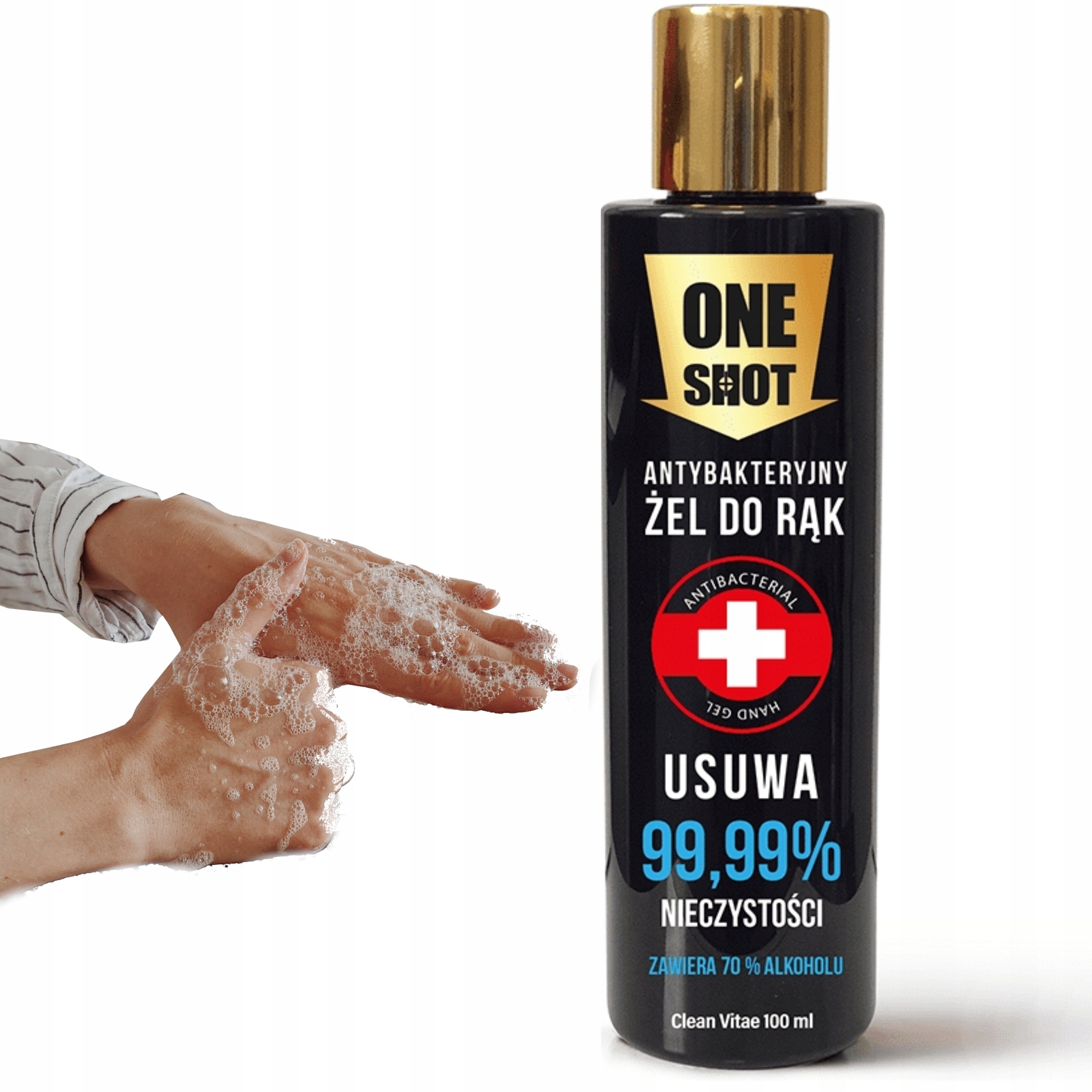 

One Shot Żel płyn preparat antybakteryjny 200ml