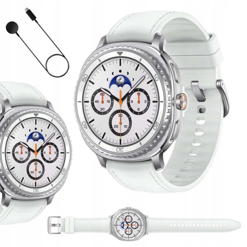 Chytré Hodinky Samsung Galaxy Watch8 Classic SM-L500NZWAEUE Bílé