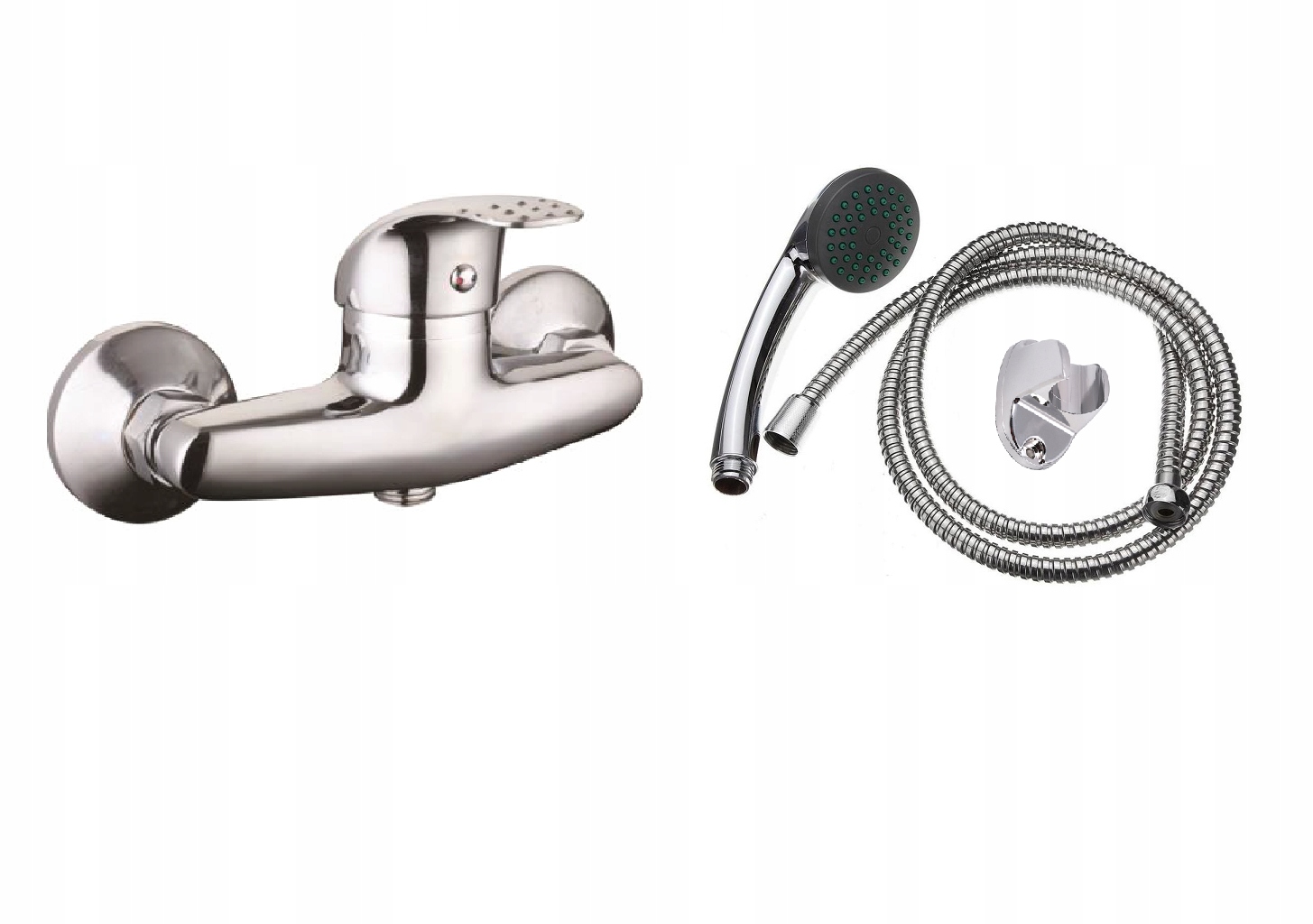 BATERIA NATRYSKOWA PRYSZNICOWA +ZESTAW PRYSZNICOWY