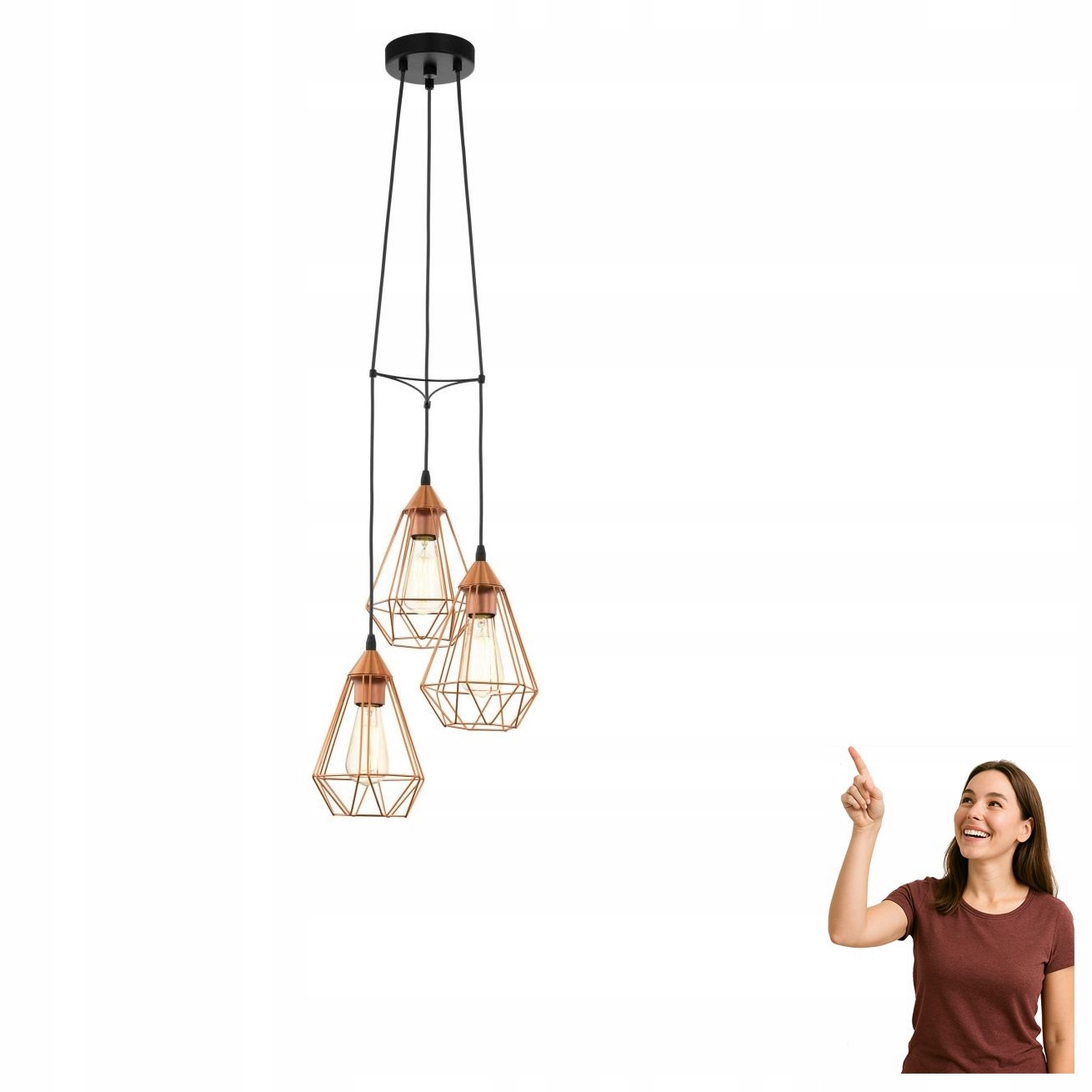 Závesná lampa Tarbes 94196 Eglo