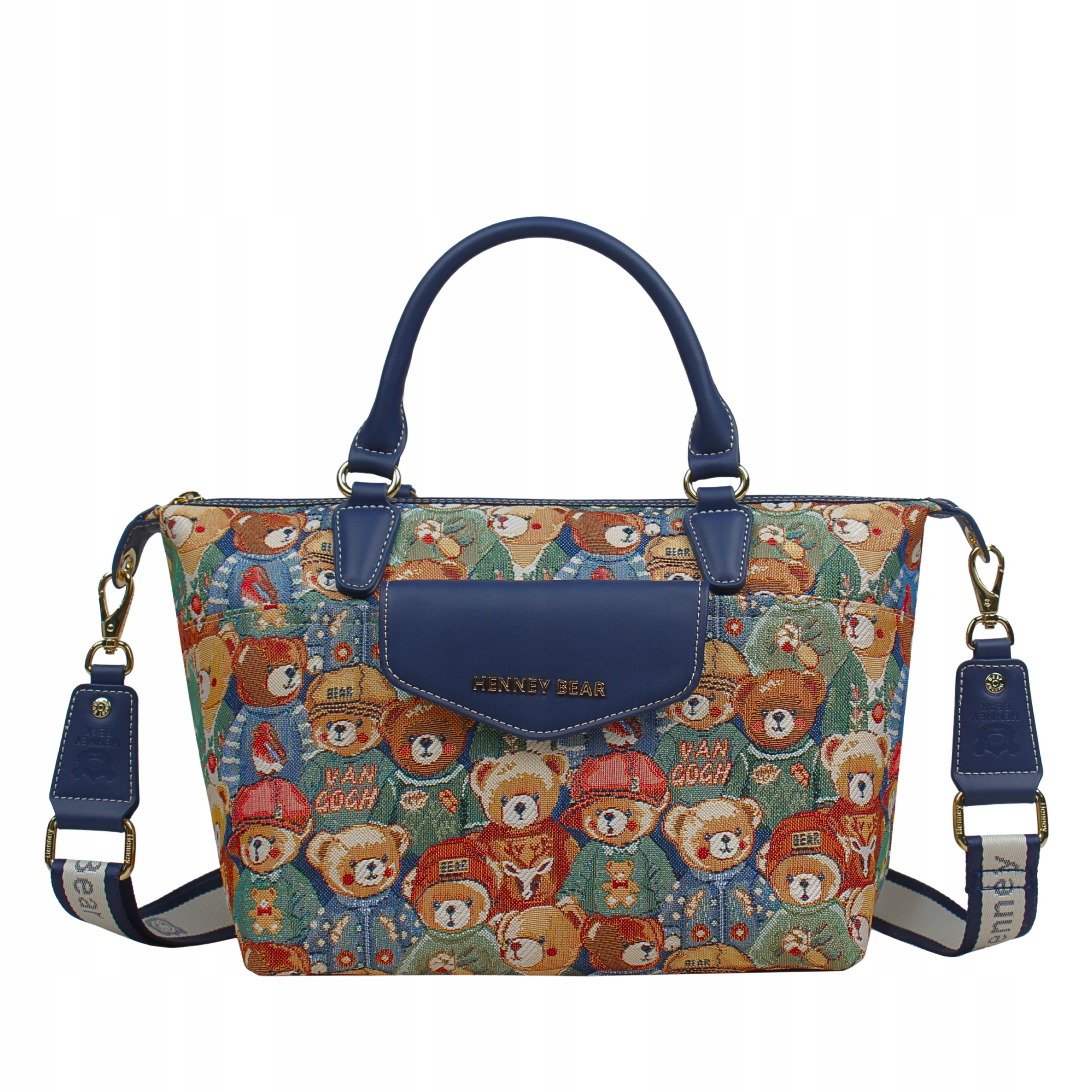 Dámská Kabelka Přes Rameno Crossbody, Módní, Barevná Henney Bear
