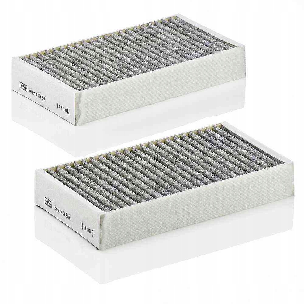 MANN FILTER FILTR KABINY DB W164 M-KLASA 05- 2SZT. Z AKTYWNYM WĘGLEM