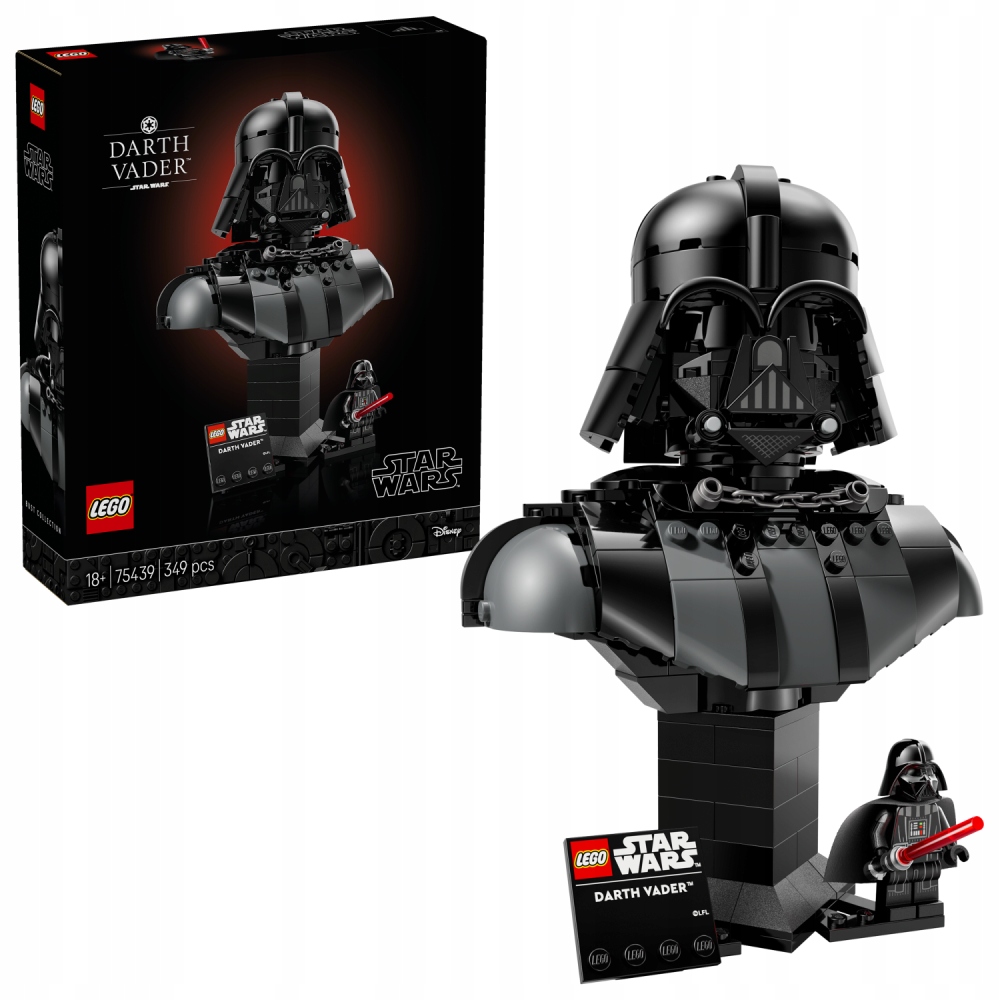 Lego 75439 Star Wars Darth Vader Busta 18+ 349 Dílků