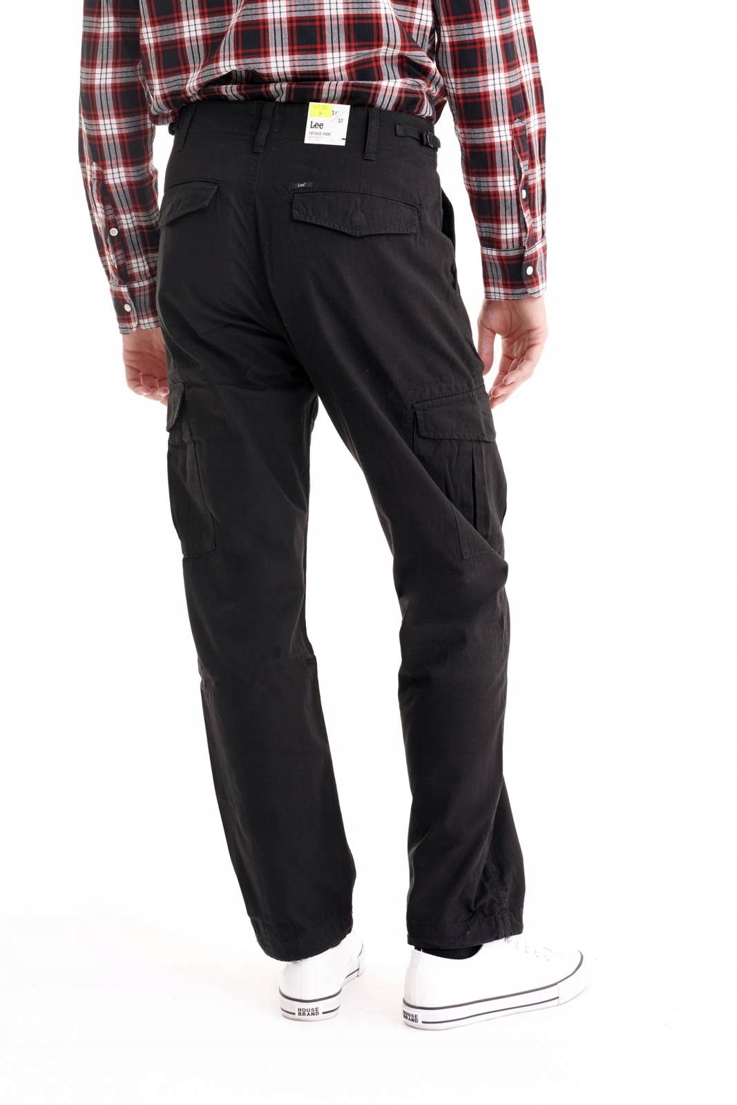 Pánské volné kalhoty Lee Fatigue Pant Black L73ACJ01 30/32
