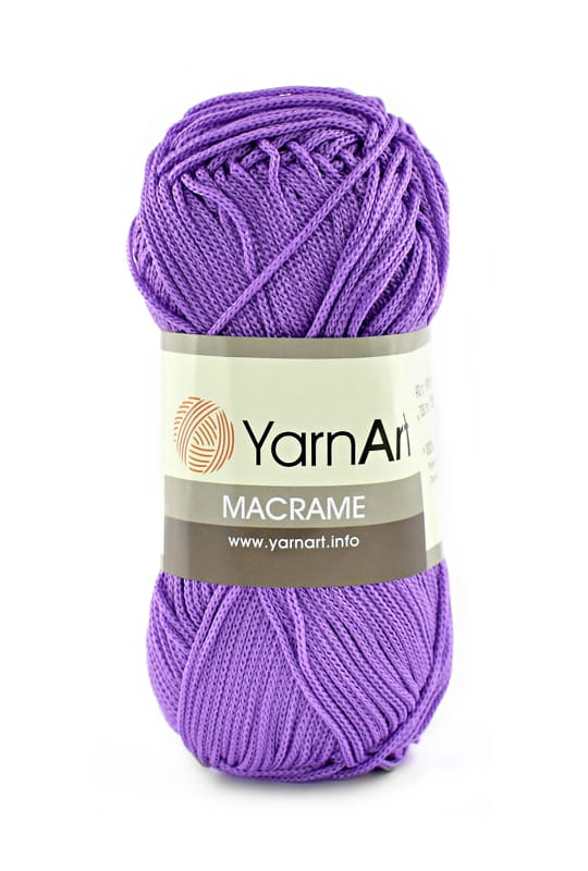 Sznurek poliestrowy YarnArt Macrame 1,5 135 fiolet