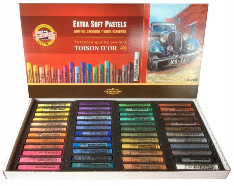 Koh I Noor Pastely Toison D Or Extra suché 48 kol