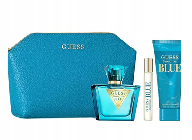 Zestaw kosmetyków Guess Seductive Homme Blue Dla kobiet 4w1