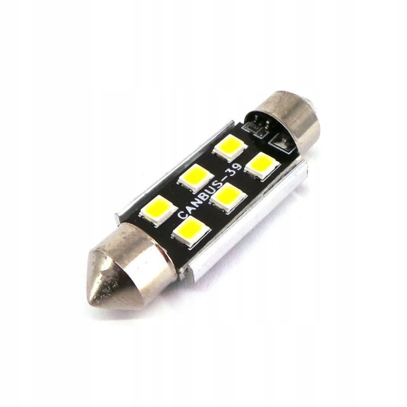 

C10W żarówka Led SV8.5 12-24V Canbus 39mm biała