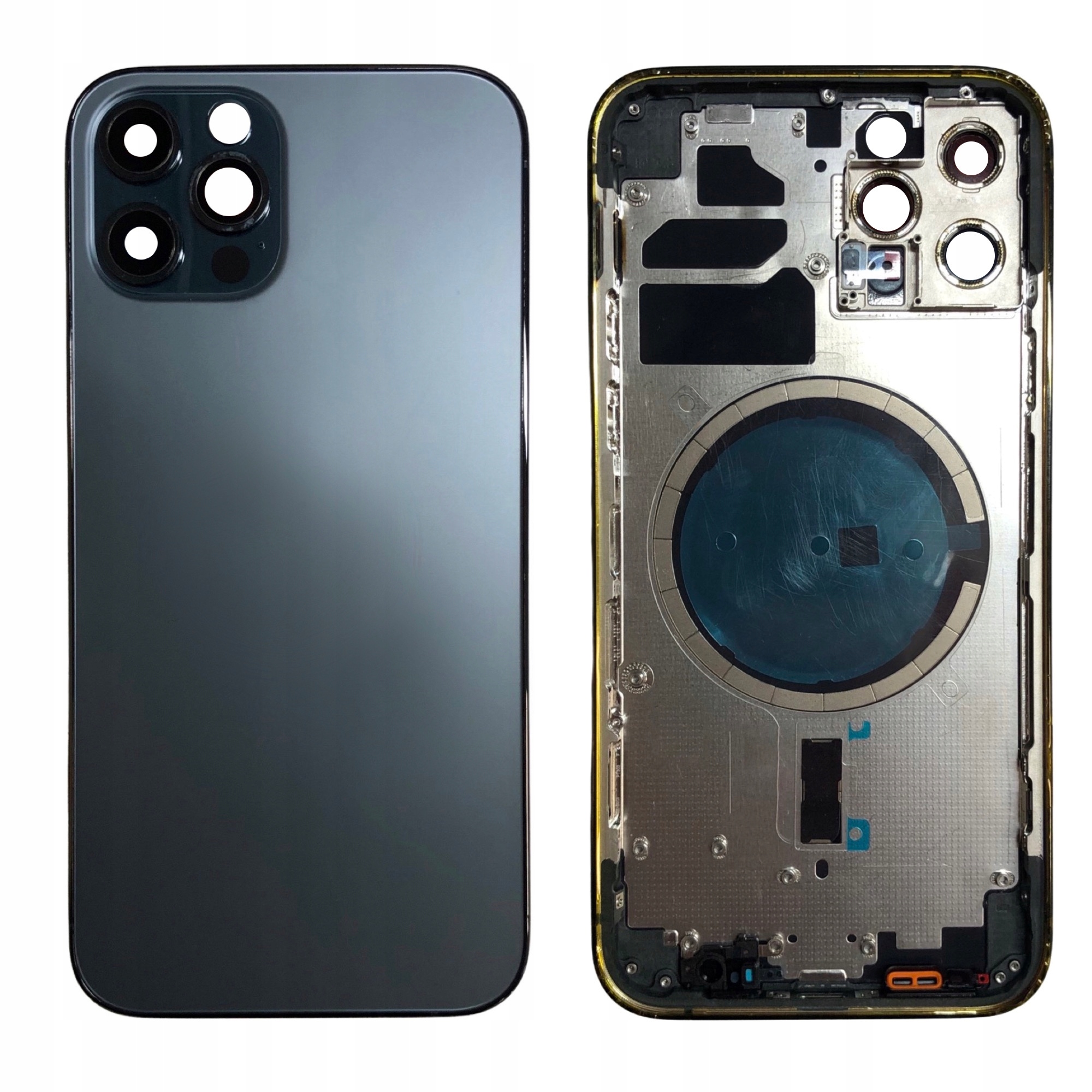 Korpus Obudowa Ramka Obudowy Dla Apple iPhone 12 Pro Max Pacific Blue