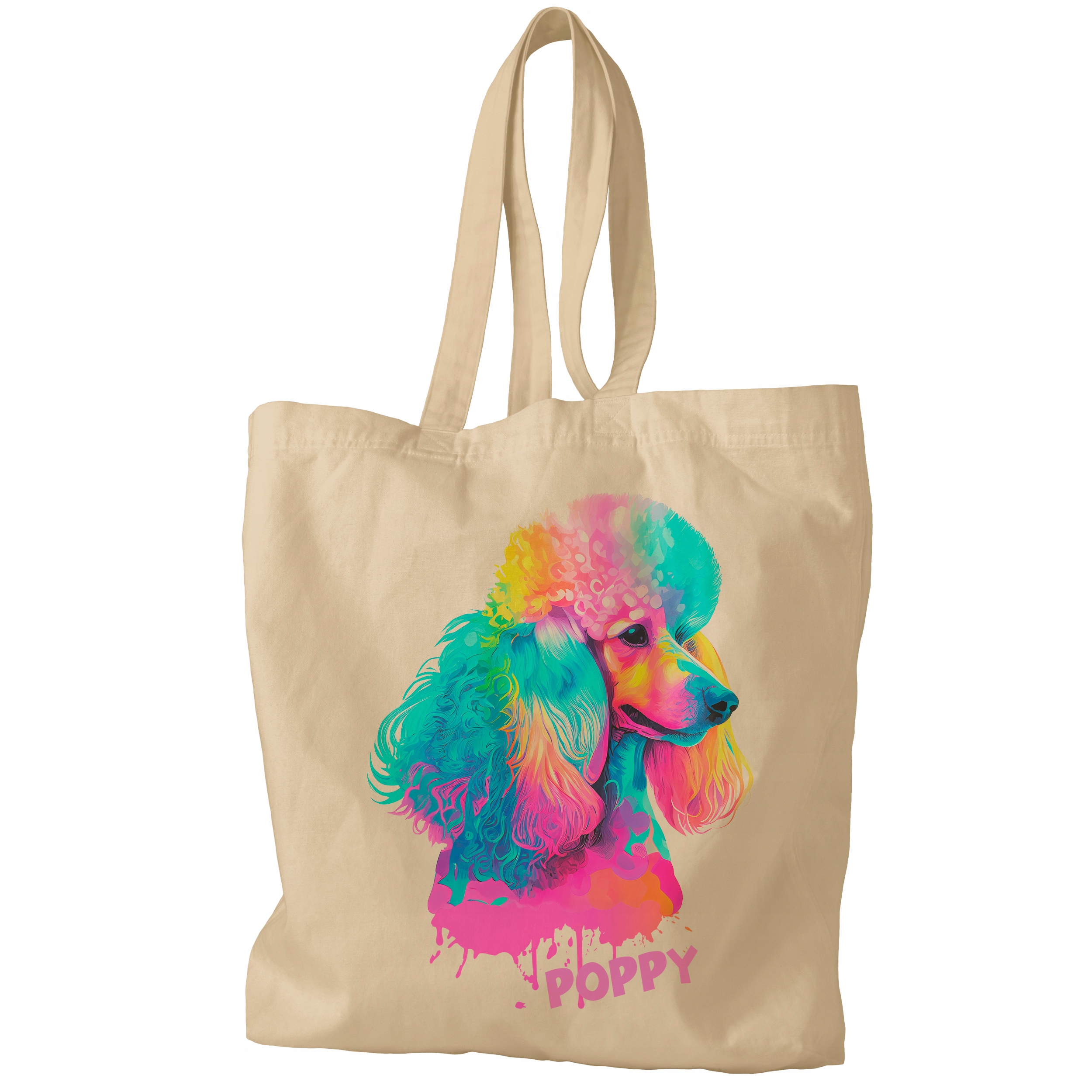 TORBA PIES PUDEL PERSONALIZACJA IMIE PREZENT Kolor inny