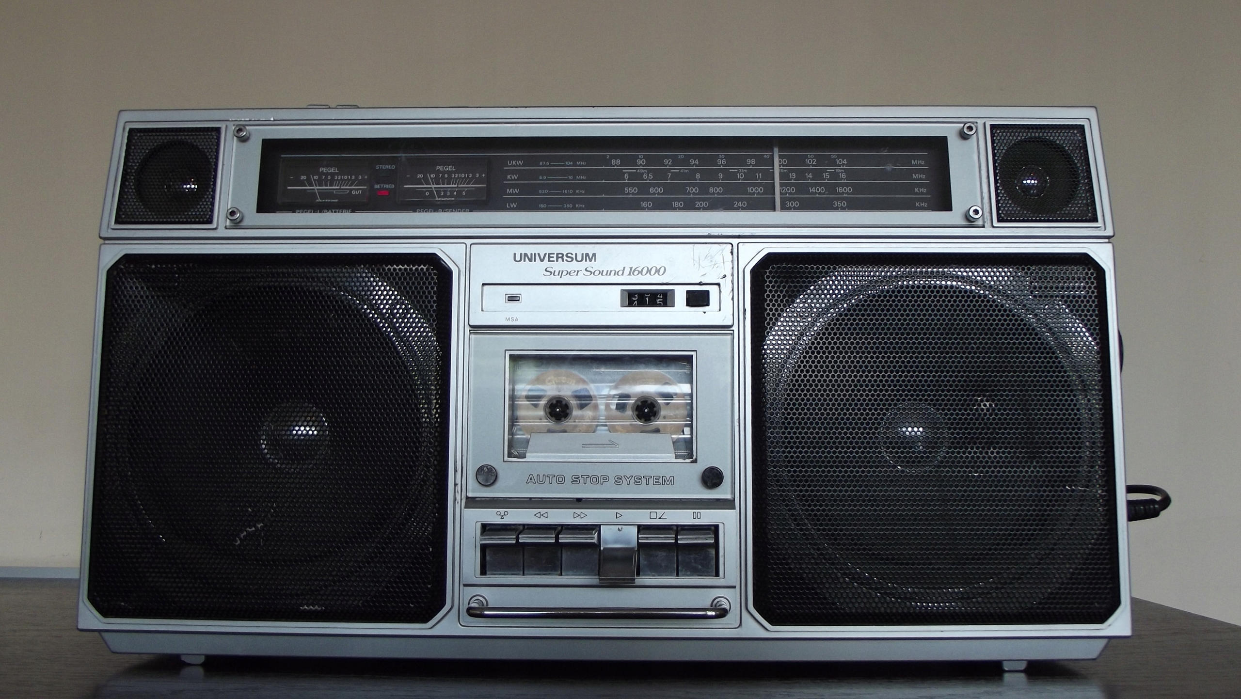 Ghettoblaster Boombox UNIVERSUM Super Sound 16000