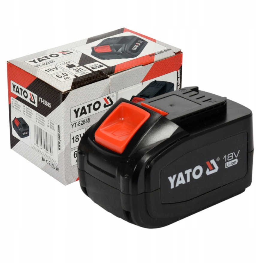

Bateria Akumulator YT-82845 18V Li-ion 6AH Do Yato