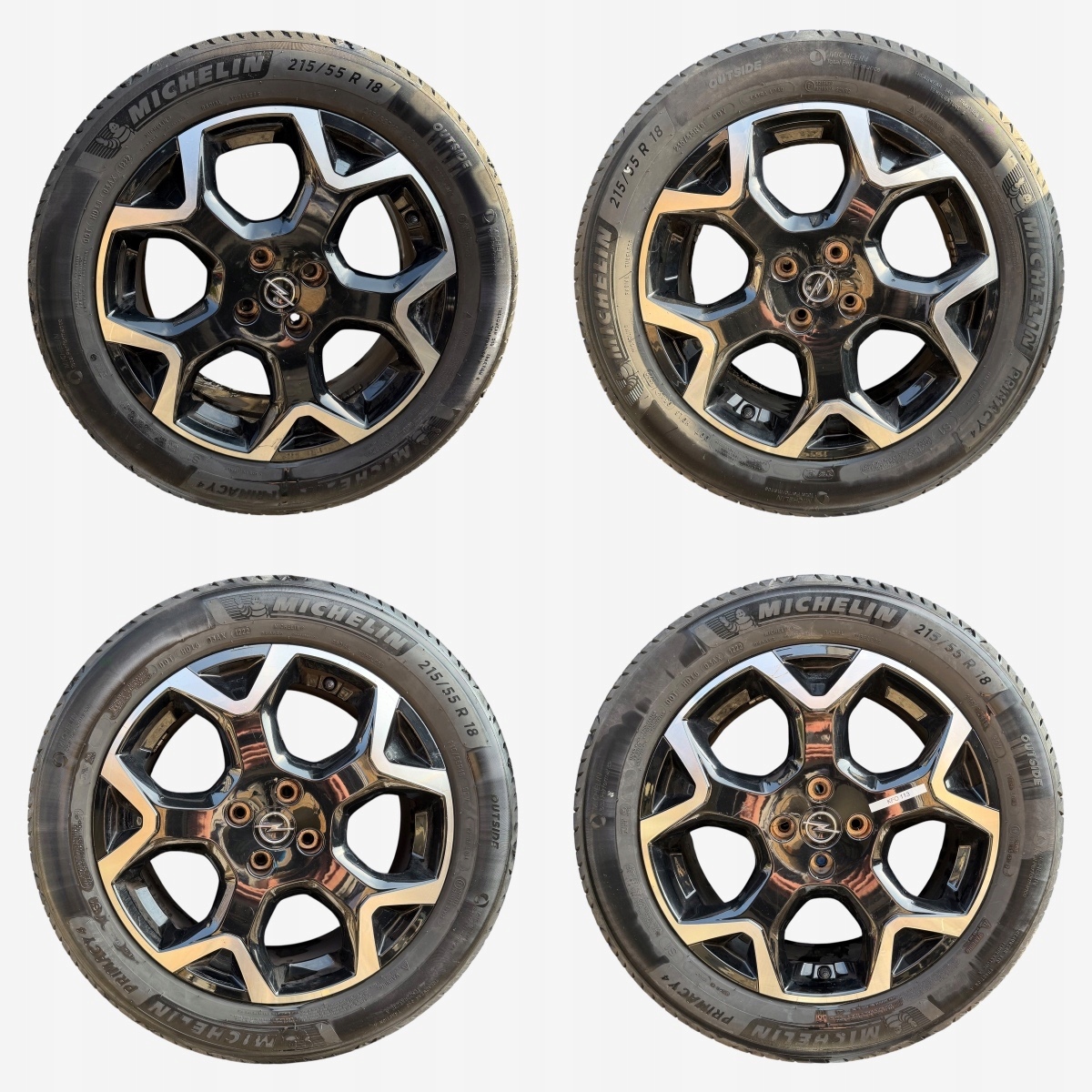 discs wheels tyres OPEL MOKKA B MICHELIN 215/55/18" 3MM summer