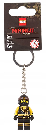 Lego Přívěsek Na Klíče Lego 853697 Ninjago Cole Nový The Ninjago Movie Unikát