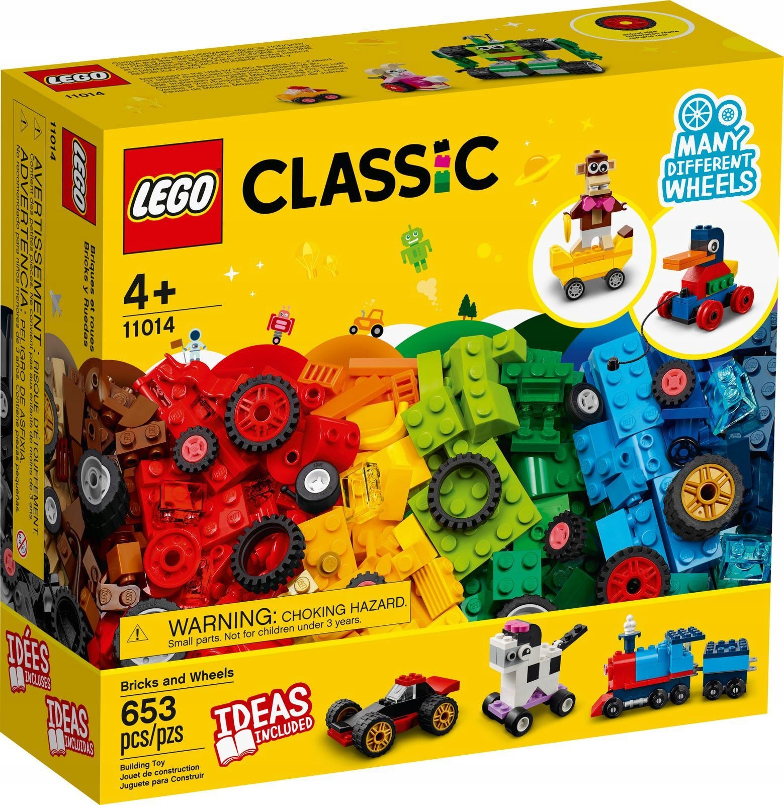 Lego 11014 Classic Stavebnice na kolečkách Nové