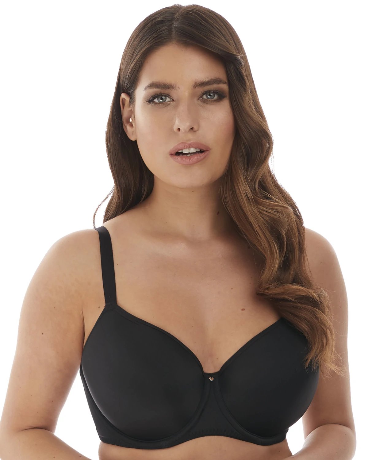 Aura biustonosz T-shirt czarny 36DD