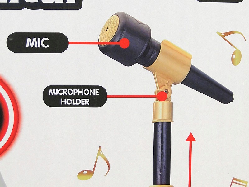 Gitara elektryczna z mikrofonem 63x30x5,5cm Rodzaj gitara