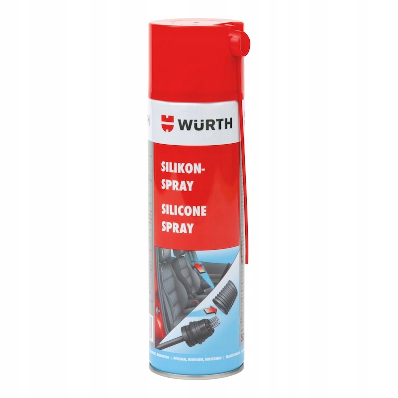 

Silikon W Sprayu Wurth Do Uszczelek Gumy 500ml