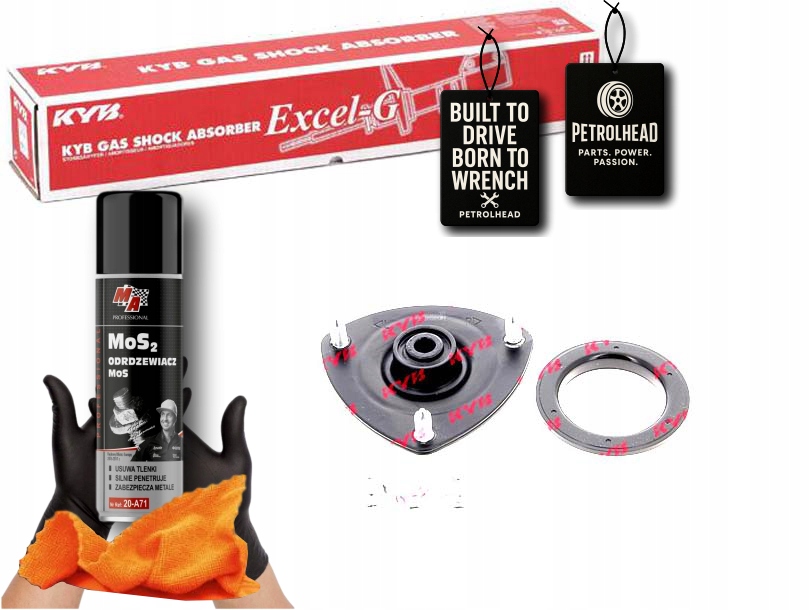 Polštář Tlumiče Přední L/p Honda CIVIC VII Cr-v #Petrolhead Pro+ Kit1