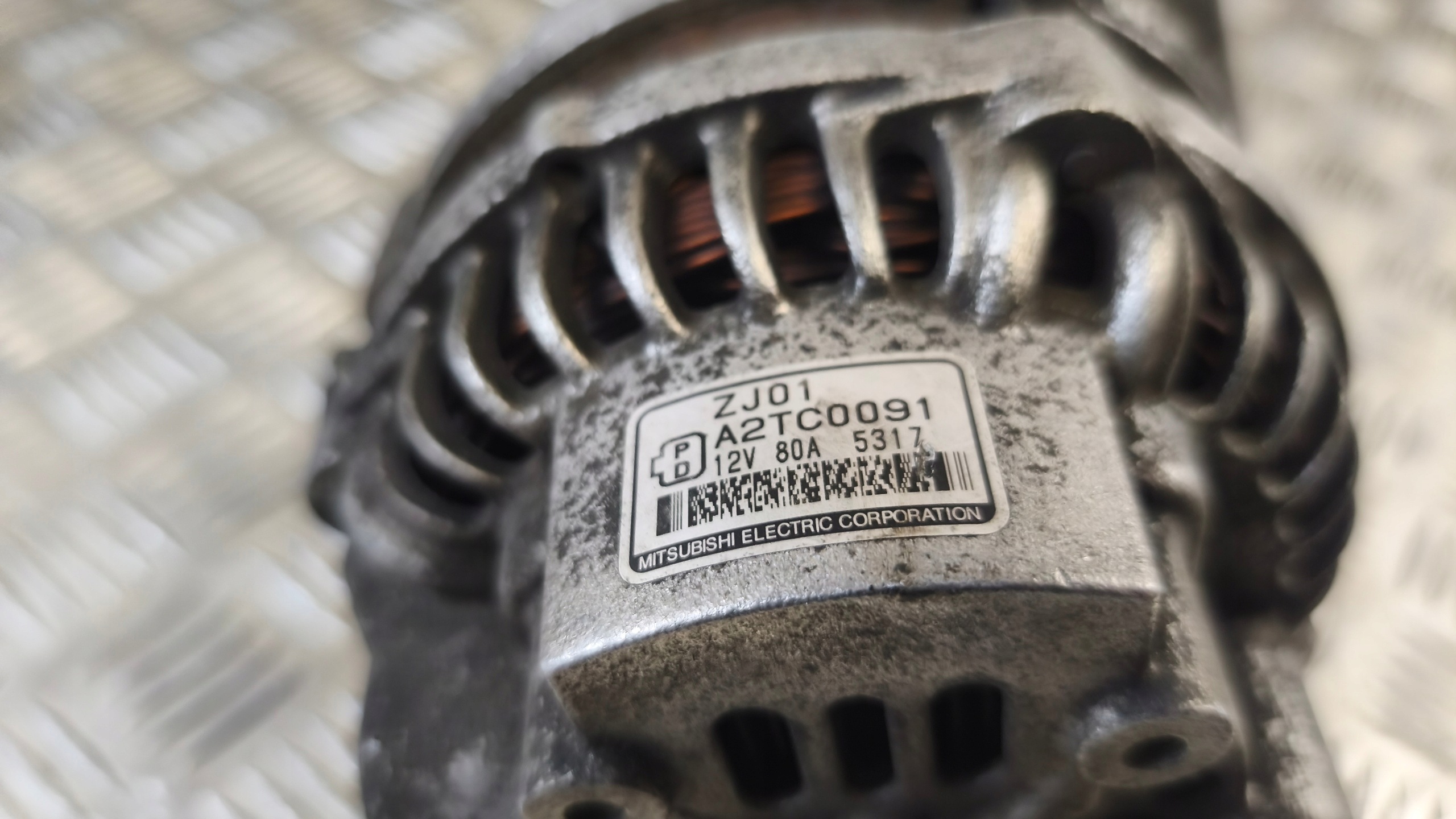 ALTERNATOR MAZDA 3 1.6B 2005r A2TC0091 80A
