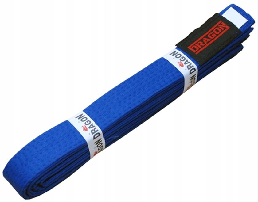 Pas Dragon 260 cm niebieski