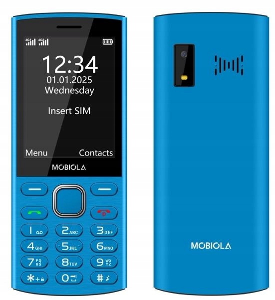 Mobilný telefón Mobiola MB4280 48 Mb 128 Mb 4G (lte) modrý