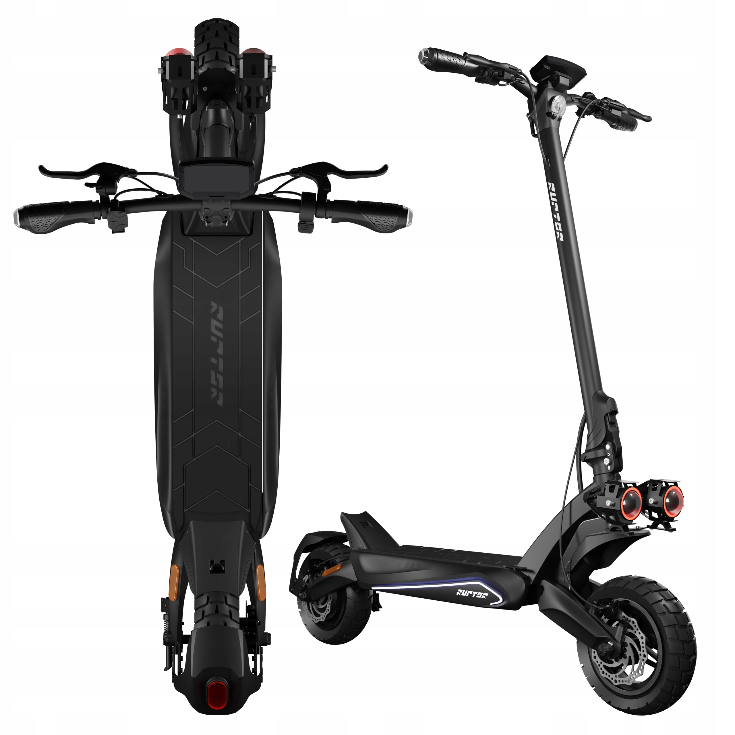 Pojazd elektryczny Ruptor R3 V4 85Km Nfc 48V 20Ah 1200W Tuya 45km/h