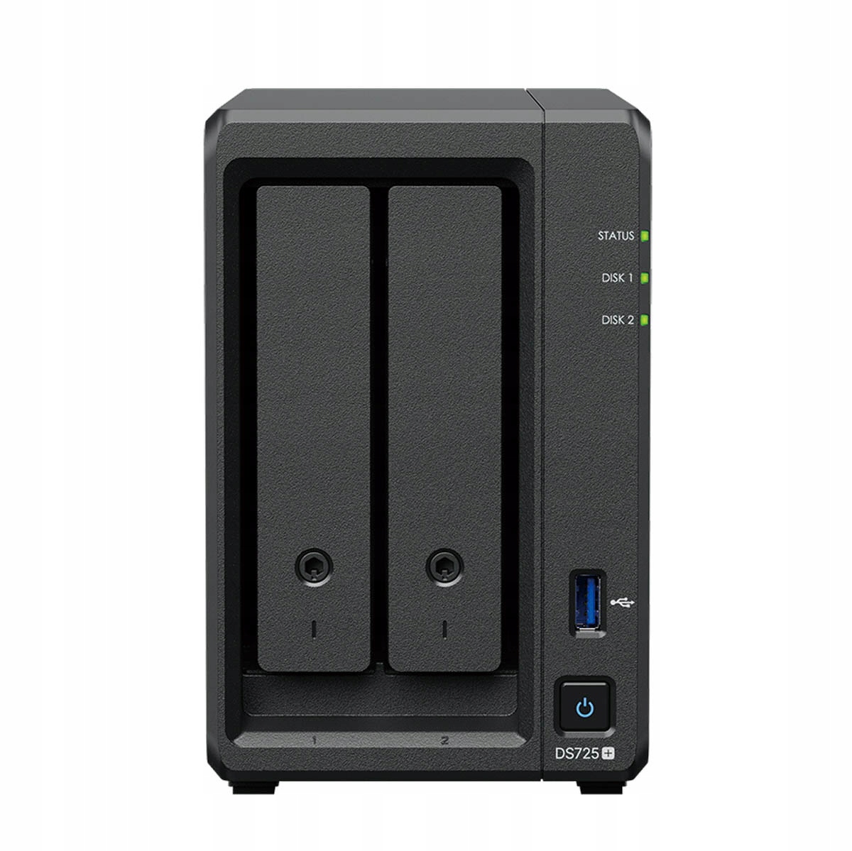 Synology DS725+ 2-pásmový Nas server, Amd Ryzen, 4GB Ram, 2.5GbE a 1GbE