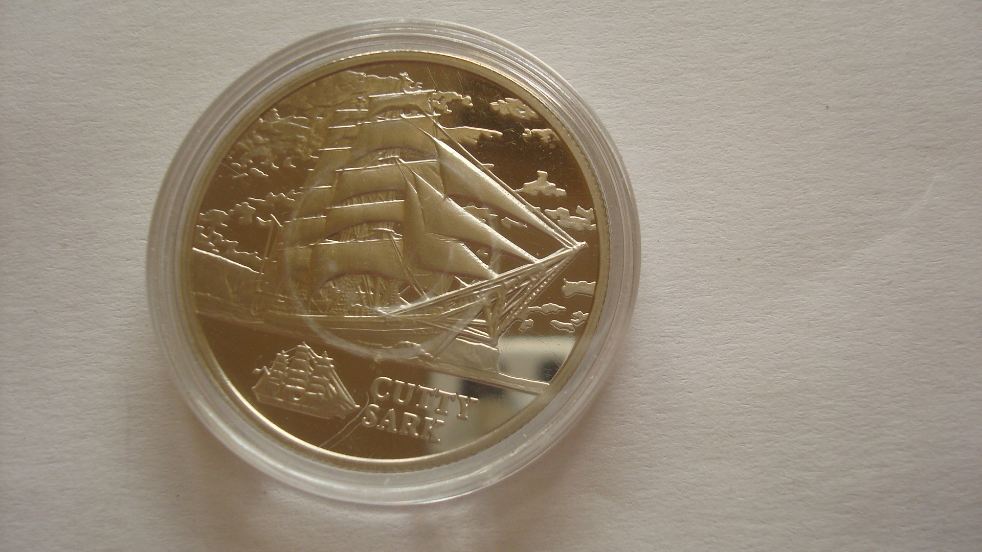 Moneta Białoruś 1 rubel 2011 Cutty Sark