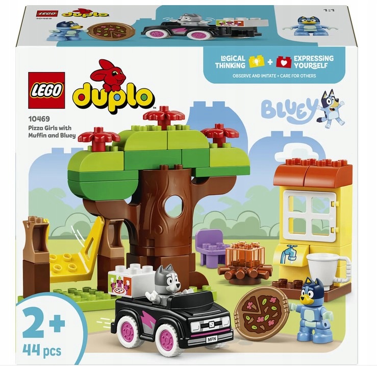 Stavebnice Pizzerky S Muffinou A Blue 10469 Lego Duplo Bluey