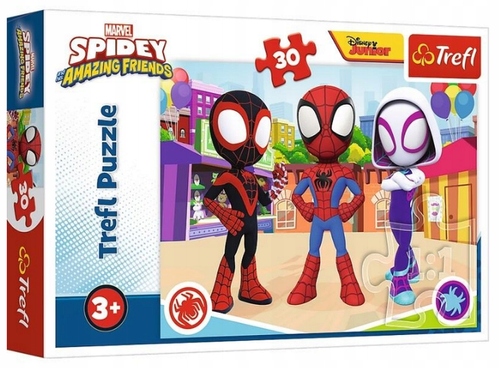 

Puzzle 30 Spidey I Przyjaciele Spider Trefl 18285